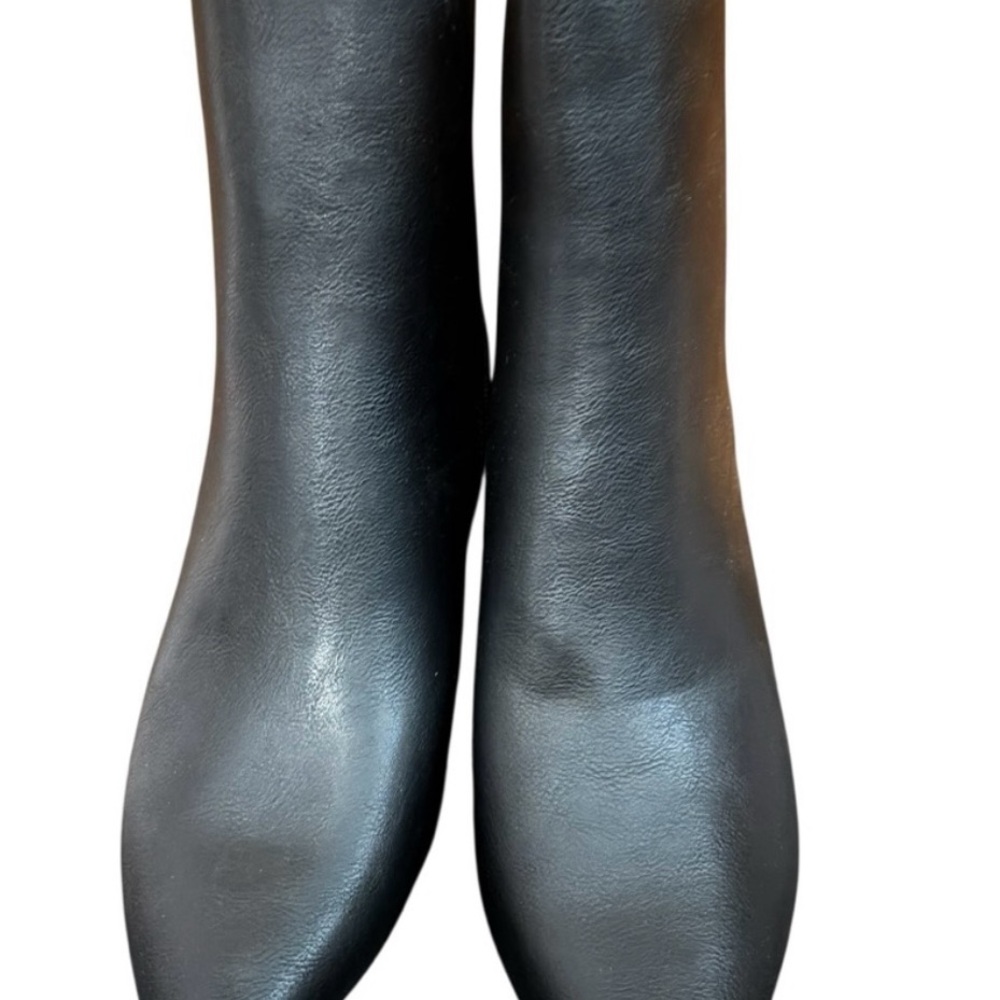 Michael Shannon Black Heeled Boots
